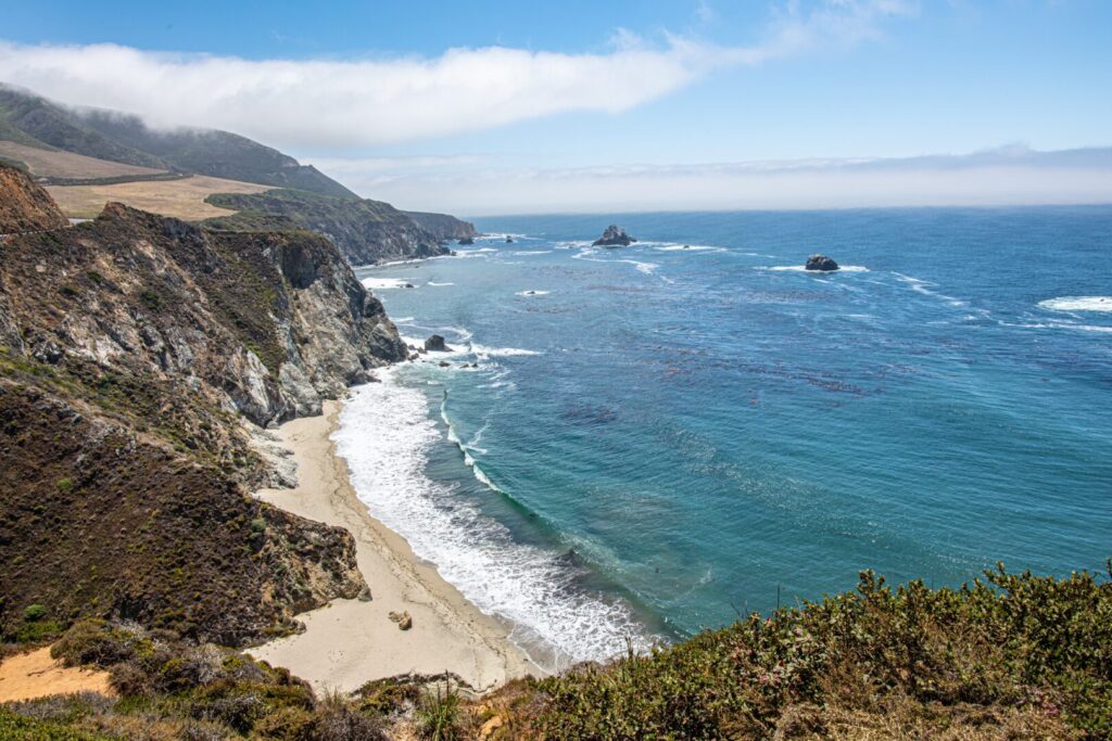 atemberaubende Küstenlandschaft bei Monterey in den USA 